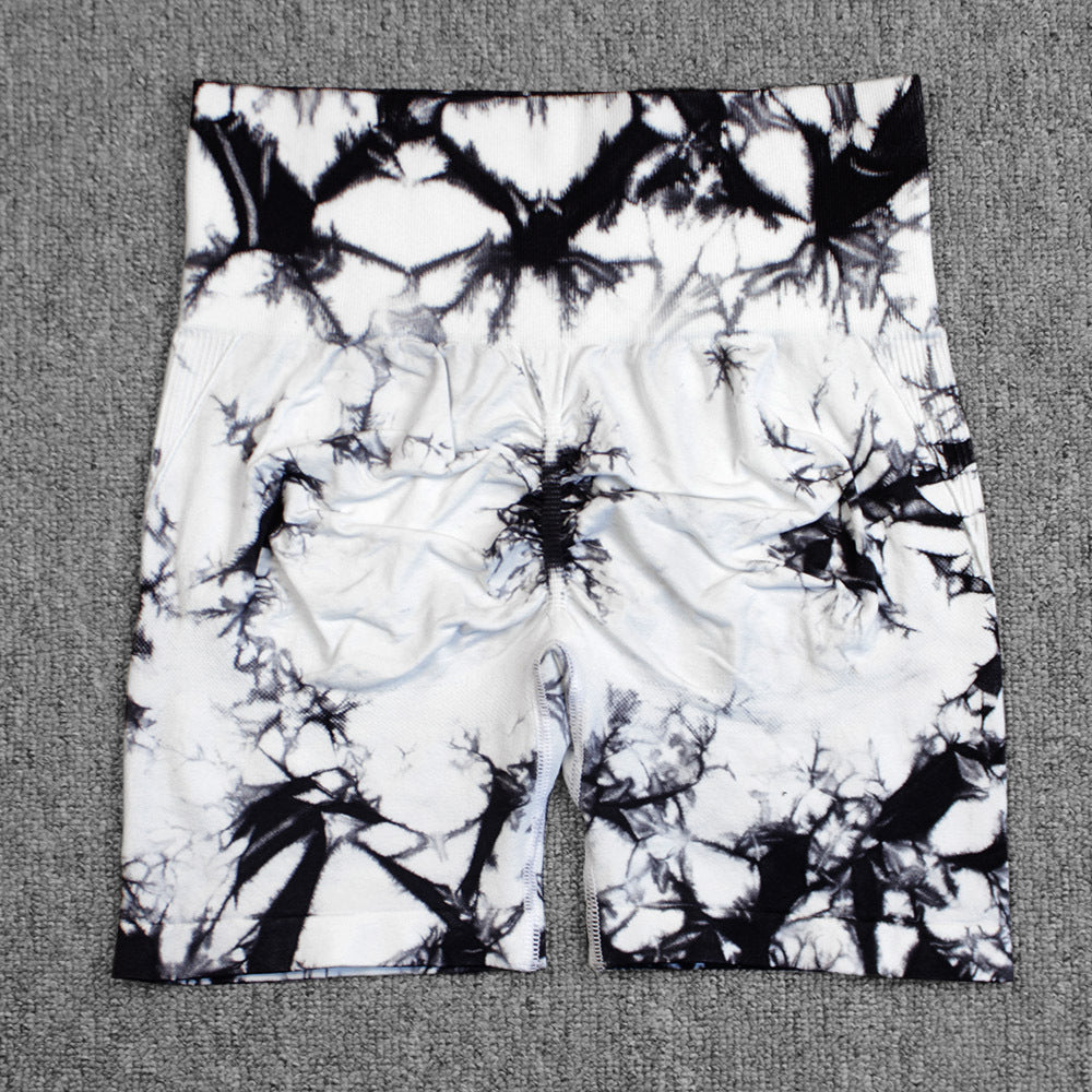 Tie-dye Printed Yoga Pants Summer
