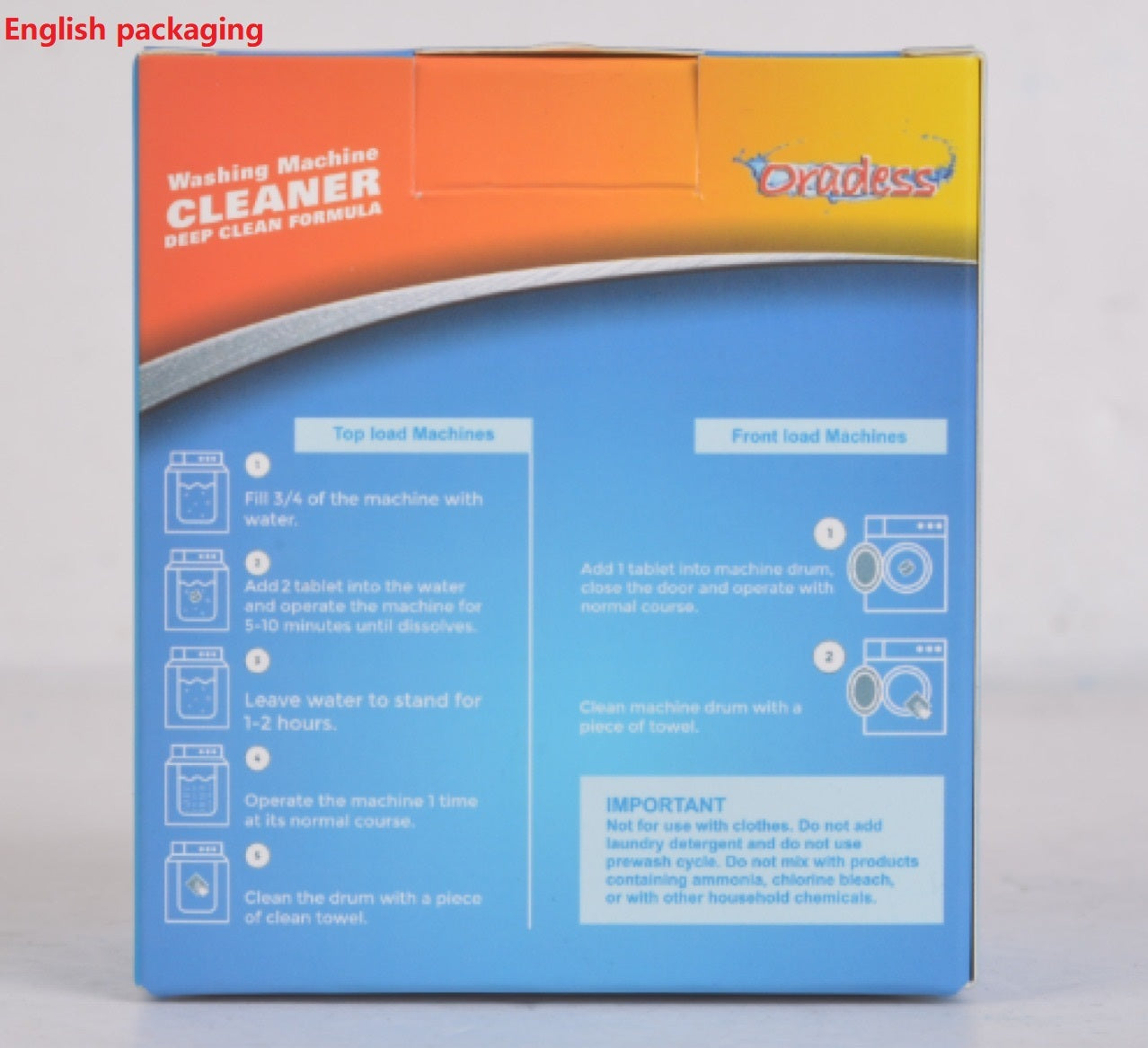 NEW Washing Machine Tub Bomb Cleaner