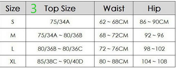 sexy bikini split swimsuit ladies