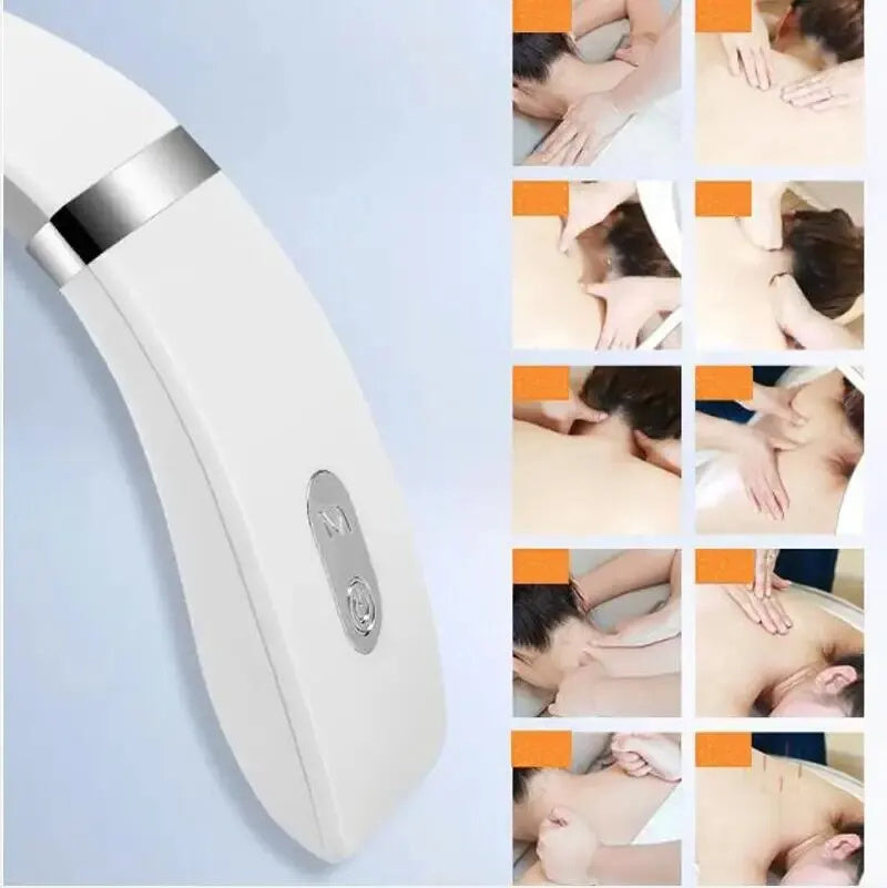 NEW Massager For Pain ReliefCervical Massager Portable Mini Neck Shoulder Massager Deep Massage Neck Warm Pressing Neck Pressing Care Neck