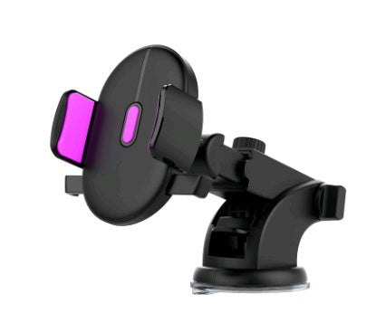 NEW Car Phone Holder Long Rod Telescopic Car Dashboard Suction Cup Type