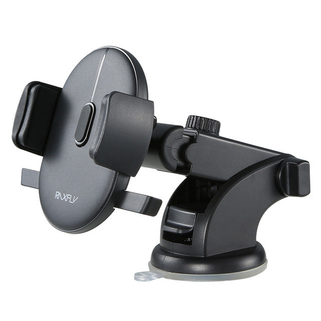 NEW Car Phone Holder Long Rod Telescopic Car Dashboard Suction Cup Type