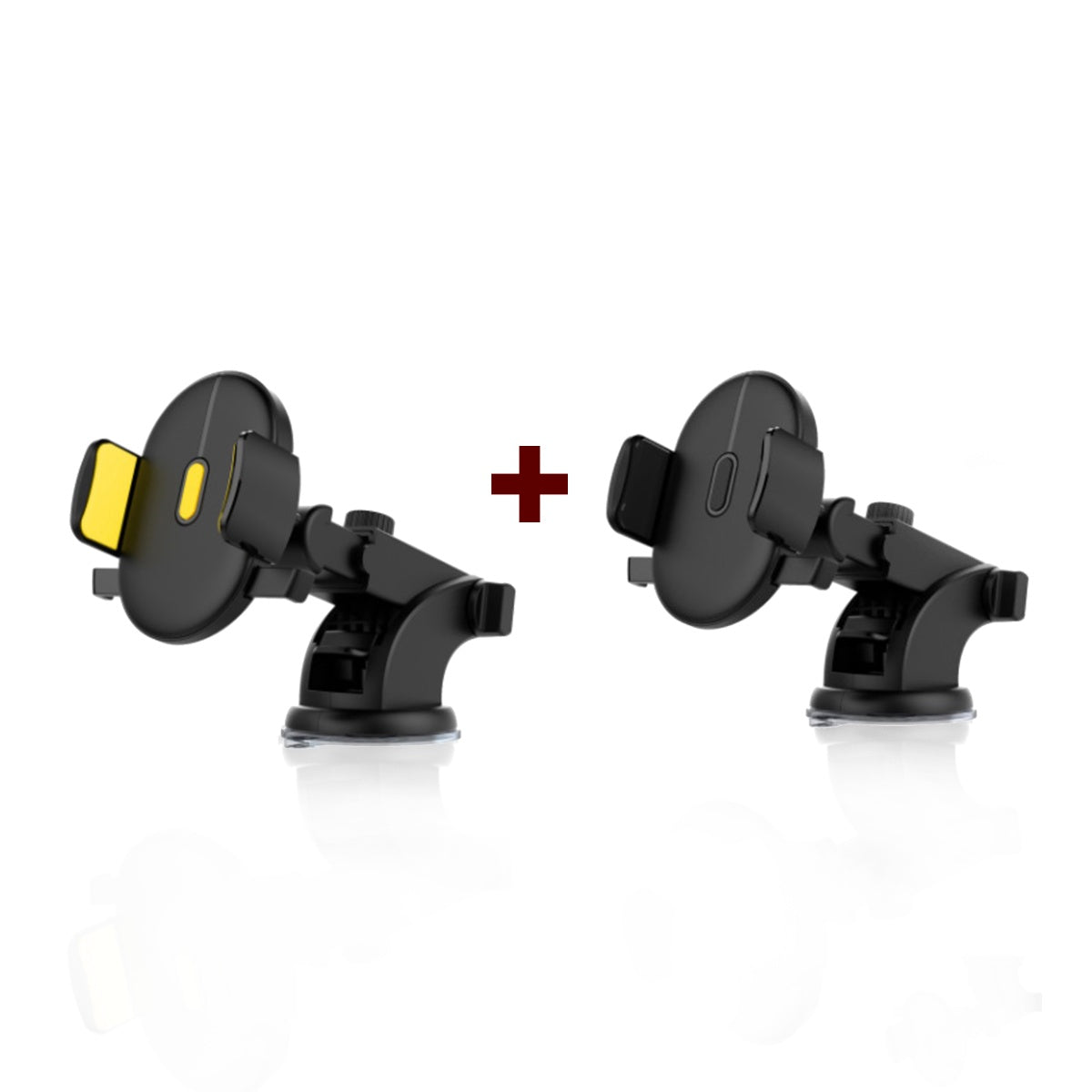NEW Car Phone Holder Long Rod Telescopic Car Dashboard Suction Cup Type
