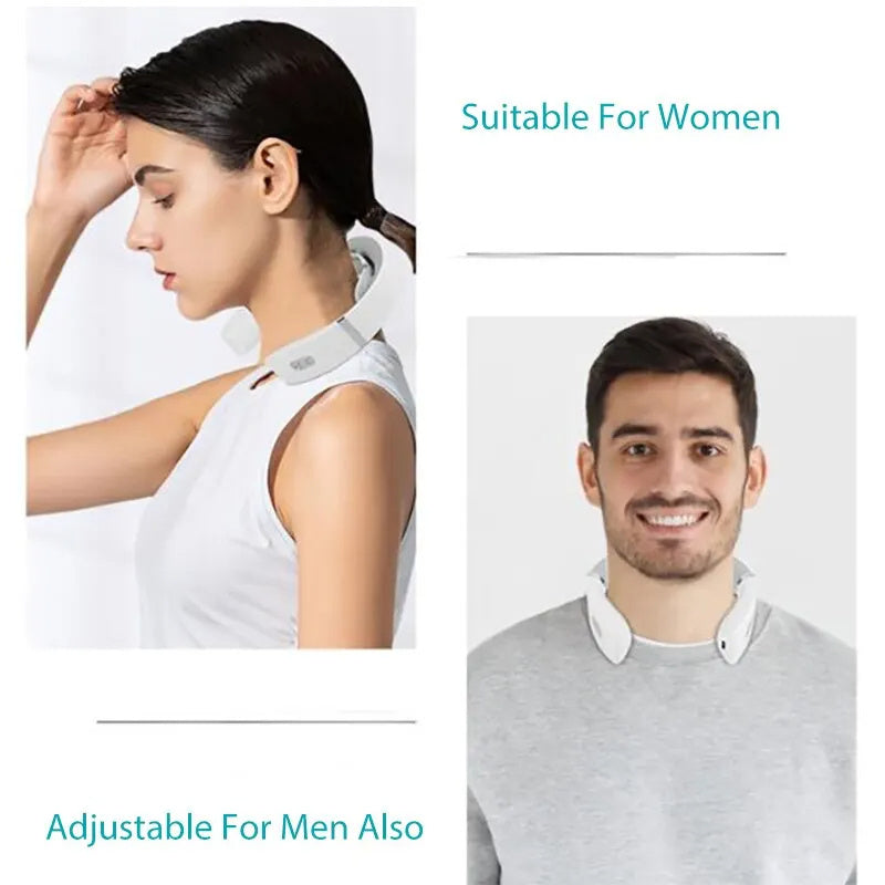 NEW Massager For Pain ReliefCervical Massager Portable Mini Neck Shoulder Massager Deep Massage Neck Warm Pressing Neck Pressing Care Neck