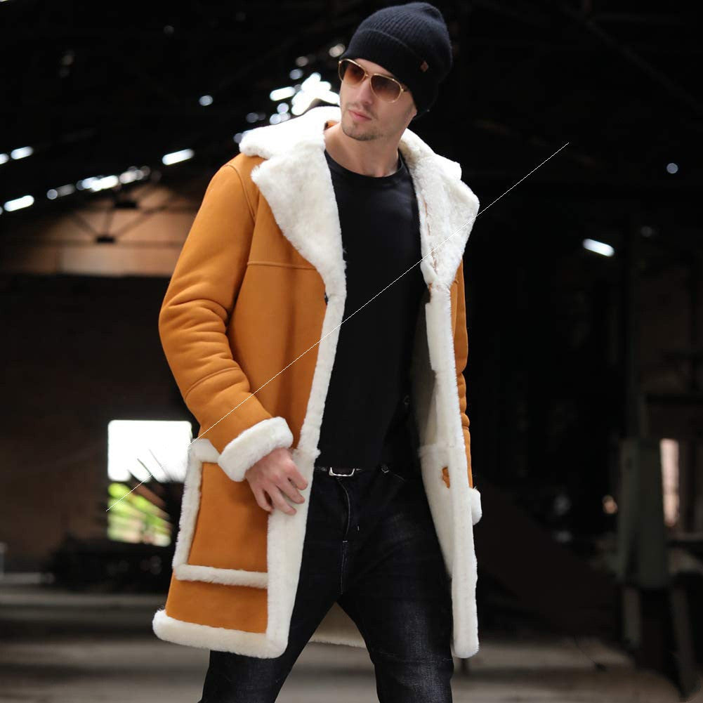 Men's Fur Coat Amazon Explosion Thicken Jacket