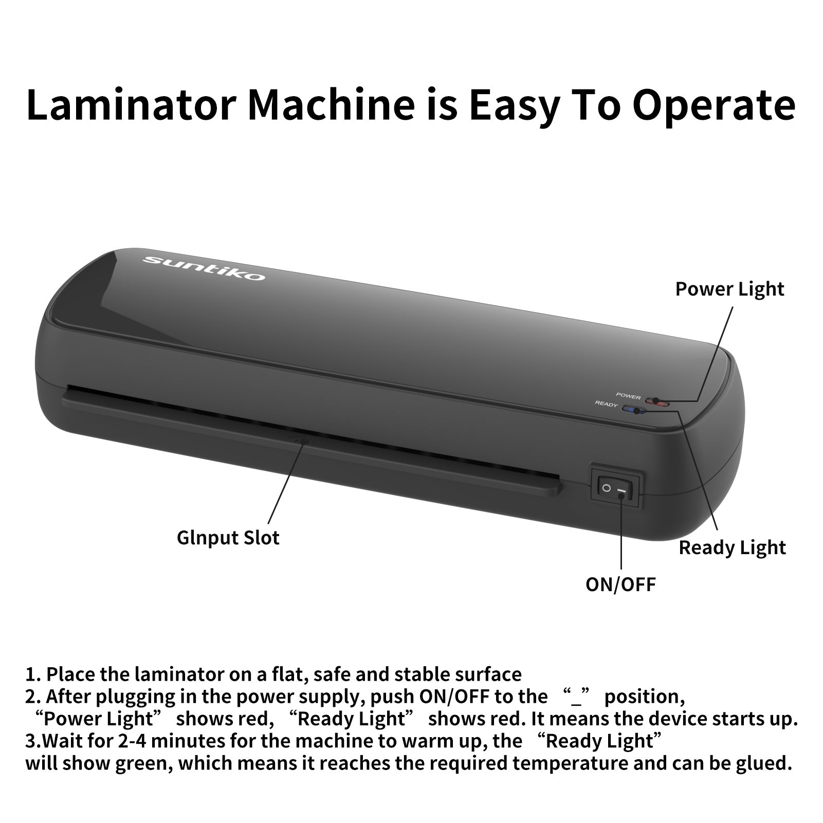 NEW Laminator Machine,It Has Quick Warm Up, Fast Laminating Documentation And Photos, Increases Their Long Term Color Preservation. Suitable For Family, Office And School,A4.A5.A6 Size