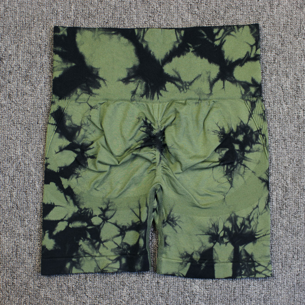 Tie-dye Printed Yoga Pants Summer