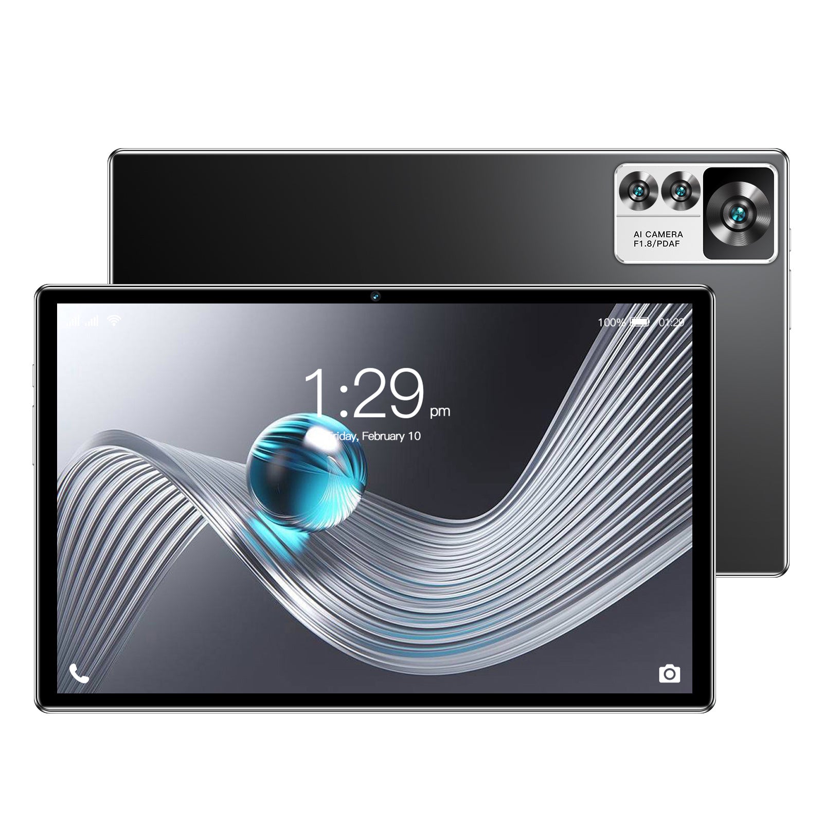 10.1” Android 13 Tablet – 8GB RAM + 256GB ROM, 24MP Camera, 8000mAh Battery