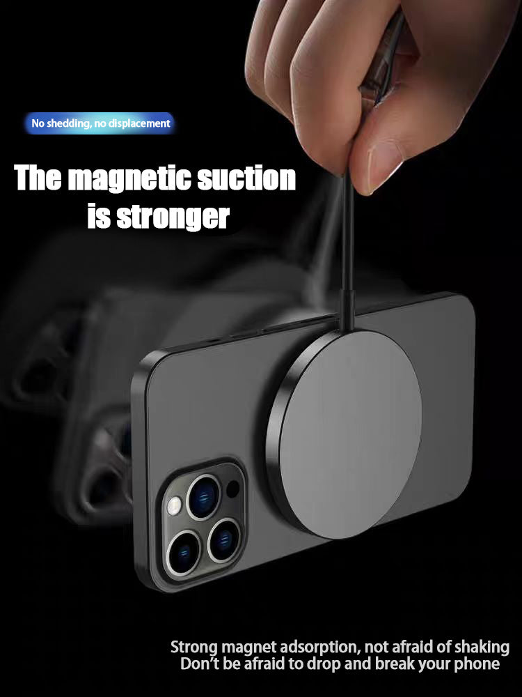 NEW Qi2 Wireless Charger 15W Magnetic Wireless Fast Charging Is Suitable For 12-16PG Mobile Phone Models. Support Temu Us