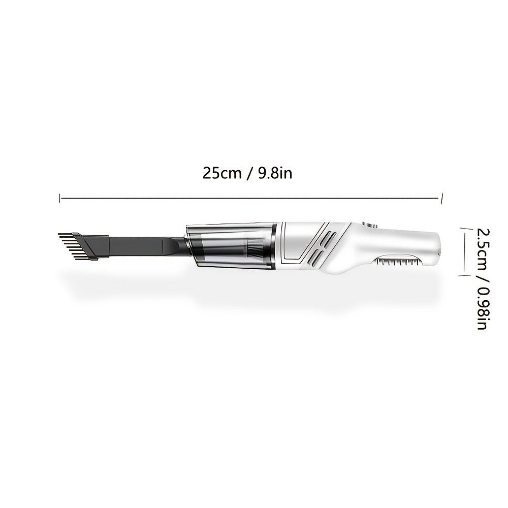NEW White&Black Wireless Automobile Folding Vacuum Cleaner Hand-held High-power Strong Suction Vacuum Cleaner