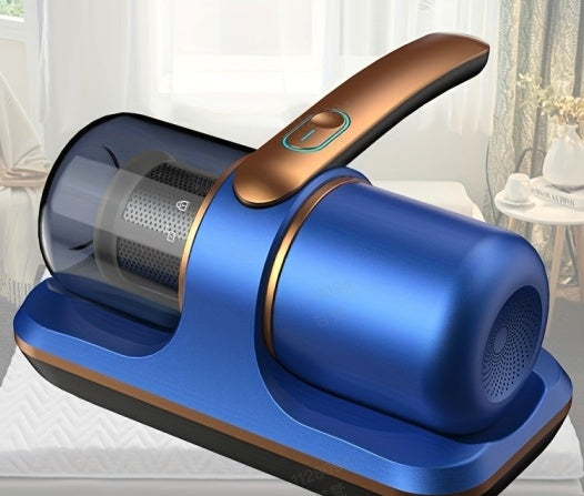 NEW Portable Vacuum Powerful Bed Vacuum Cleaner Rechargeable Portable Vacuum For Pet Hair Carpets Floors Blue Household Cleaning Supplies