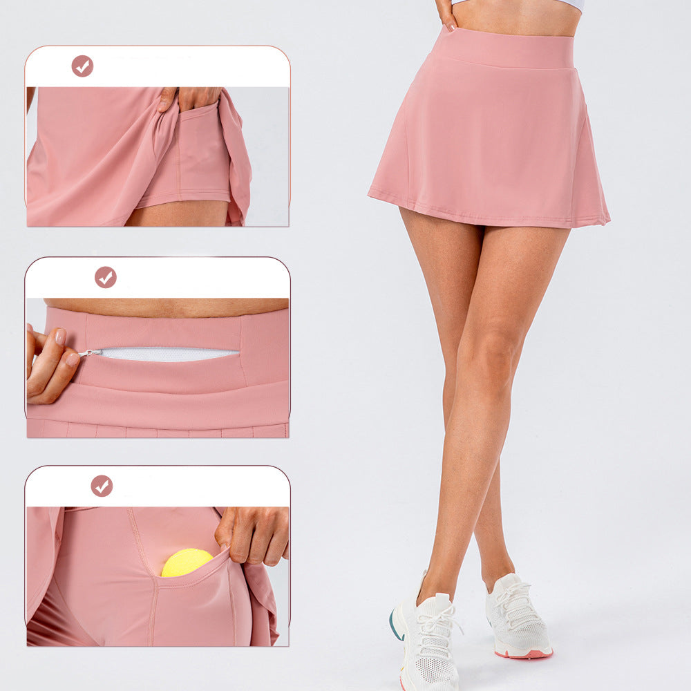 High Quality Tennis Skirt With Zipped Pocket