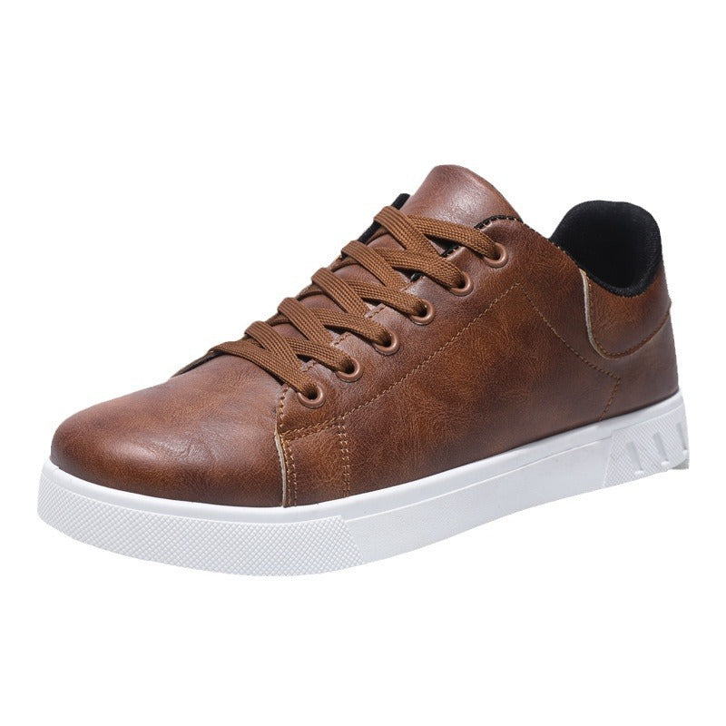 NEW Lace-up Flat Shoes Men&
