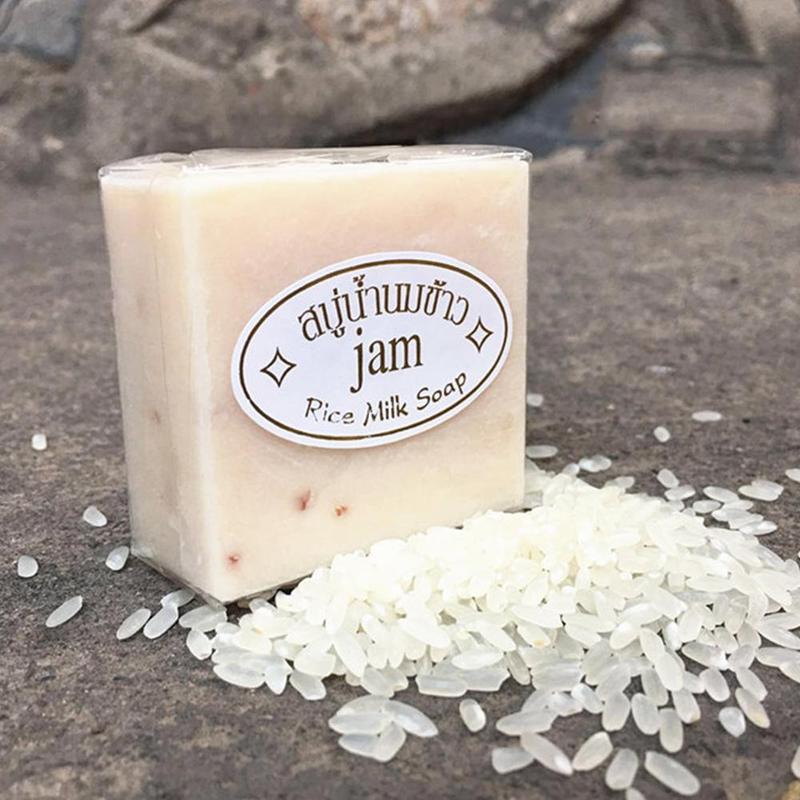 Jasmine Rice Soap Handmade Whitening Moisturizing