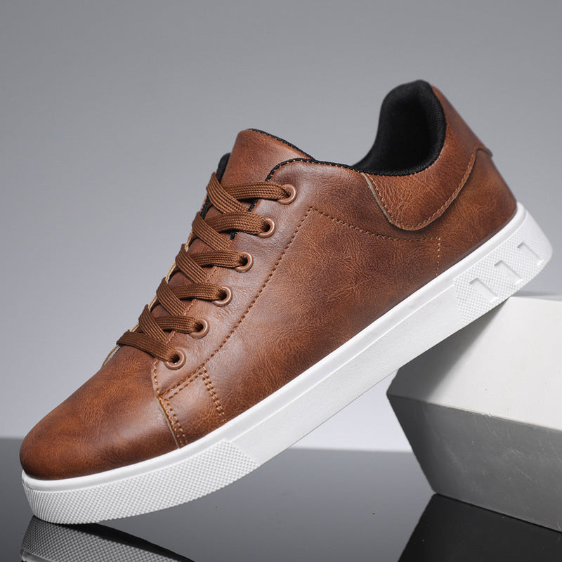 NEW Lace-up Flat Shoes Men&
