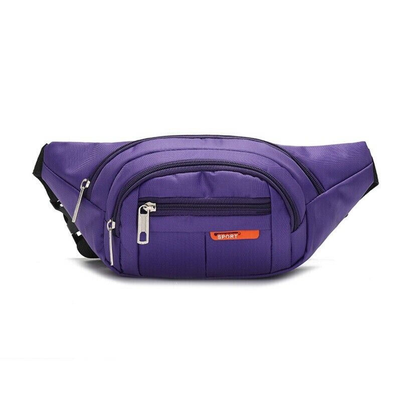 NEW Men & Women Fanny Pack Belt Waist Bag Cross Body Sling Shoulder Travel Sport Pouch
