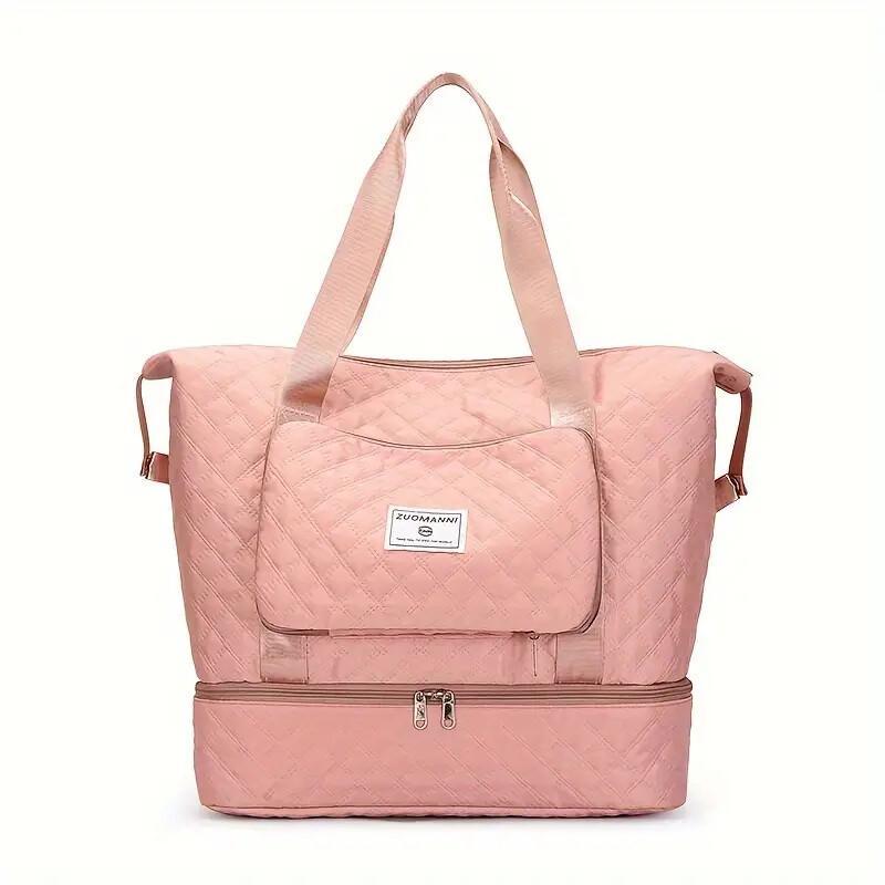 NEW Women Ladies Gym Bag Waterproof Large Weekend Travel Holdall Duffle Bags Luggage
