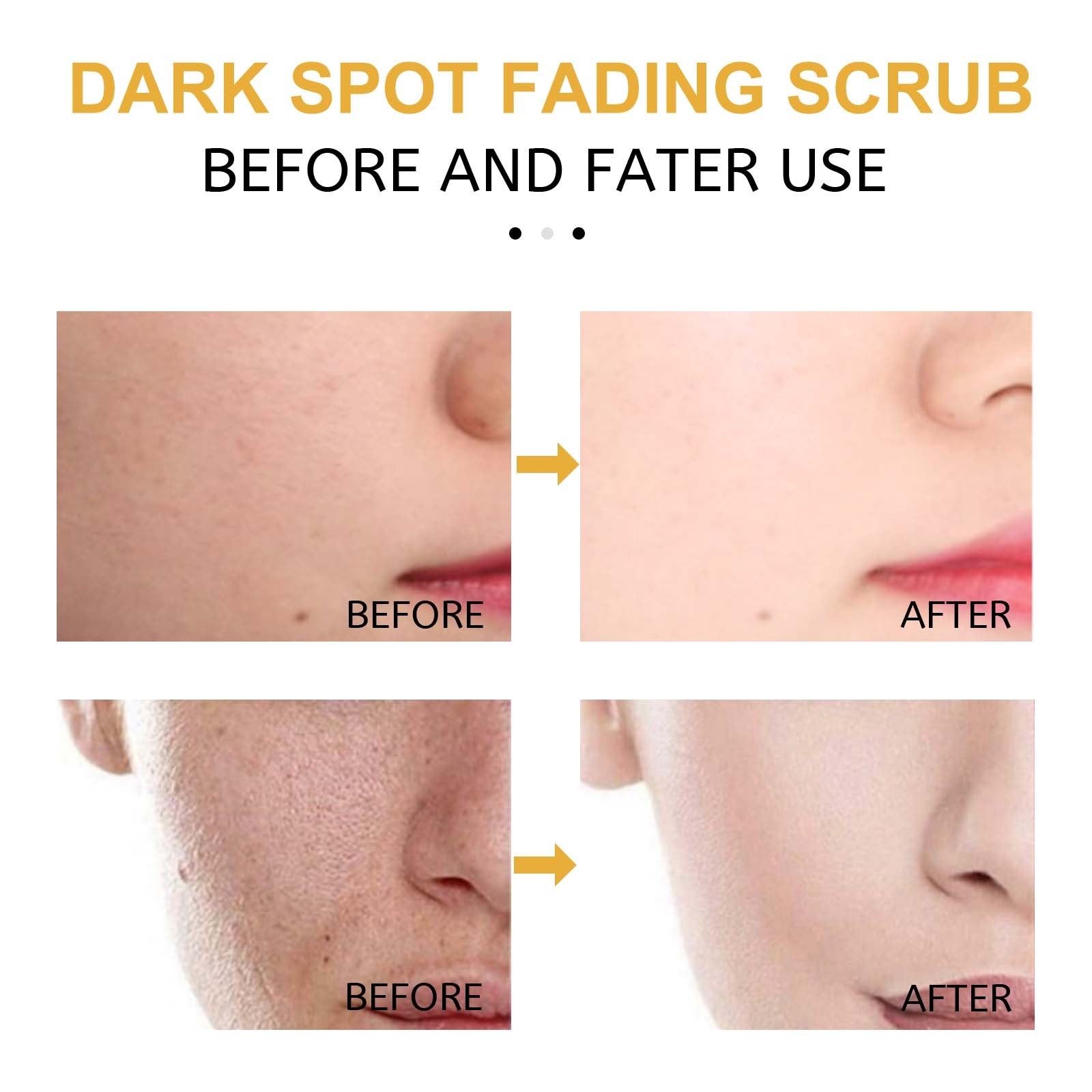 NEW Eelhoe Turmeric Exfoliating Facial Scrub For Deep Cleansing Of Delicate Pores And Beauty Cleansing Treatment