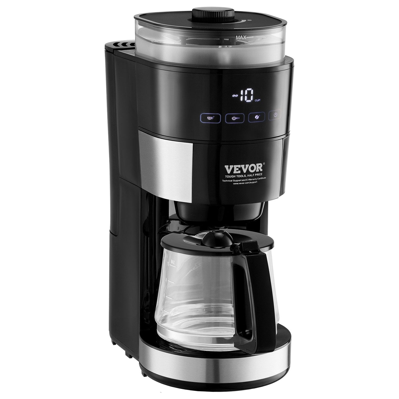 NEW Coffee Maker Drip Coffee Machine With 3 Brew Strength Control