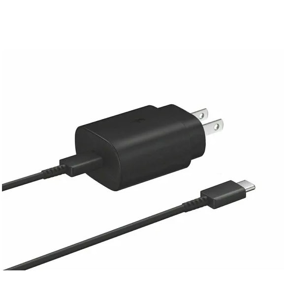 NEW 25W Type USB C Super Fast Wall Charger 6FT Cable For Galaxy S20 S21 S22
