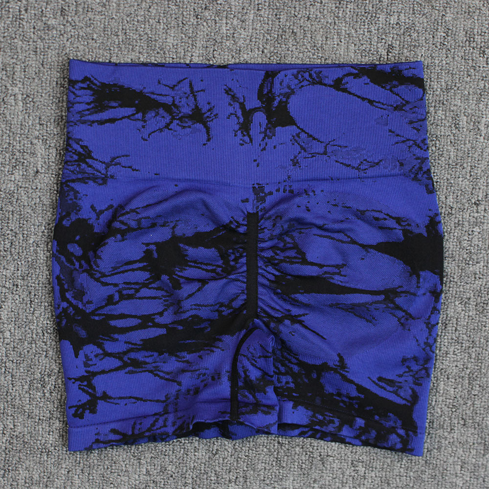 Tie-dye Printed Yoga Pants Summer