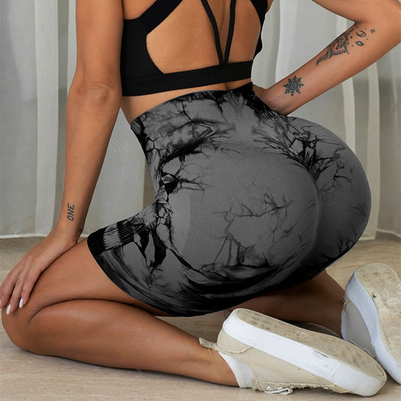 Tie-dye Printed Yoga Pants Summer