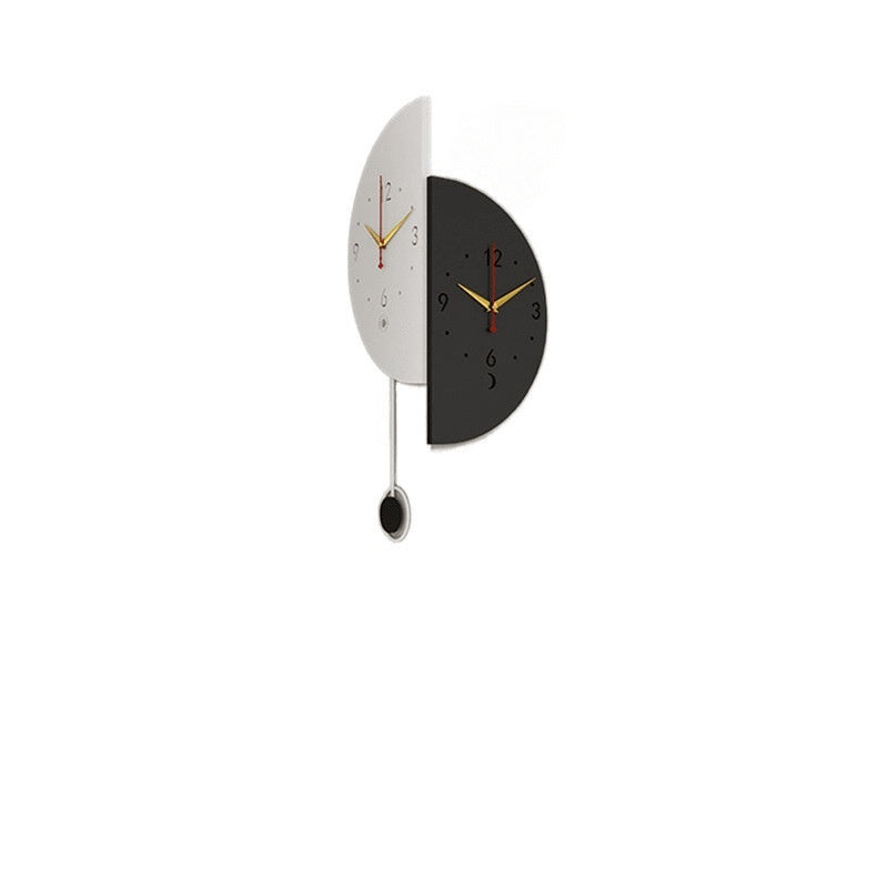 W Modern Double-sided Corner Clock