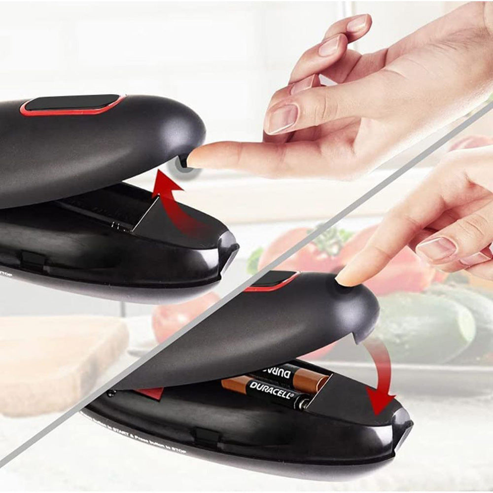 NEW Electric Can Opener Automatic Jar Bottle Can Machine One Touch Portable Kitchen Hand Free Opening Opener Tool Gadgets