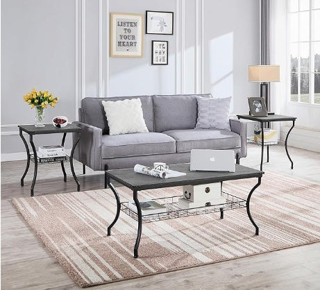 NEW 3-piece Living Room Set, Coffee Table And Coffee Table (US ONLY).