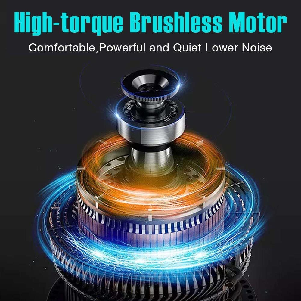 NEW Massage Gun Deep Tissue Muscle Massage Gun For Athletes Handheld Electric Body Shoulder Neck Back Massager Gun For Pain Relief Portable Percussion Massage Gun With 6 Massage Heads 30 Speeds