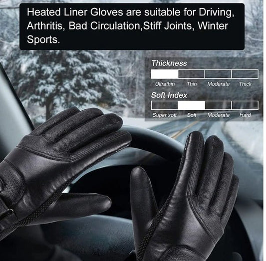 Electric USB Heated Gloves Winter Warming Thermal Ski Snow Hand Warm Windproof - JonaStore