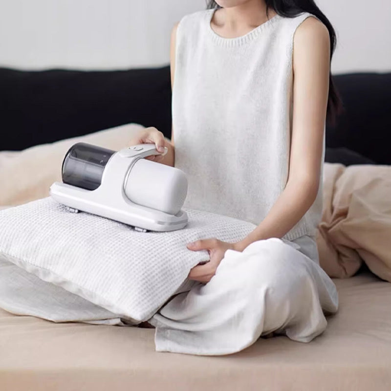 NEW Portable Vacuum Powerful Bed Vacuum Cleaner Rechargeable Portable Vacuum For Pet Hair Carpets Floors Blue Household Cleaning Supplies