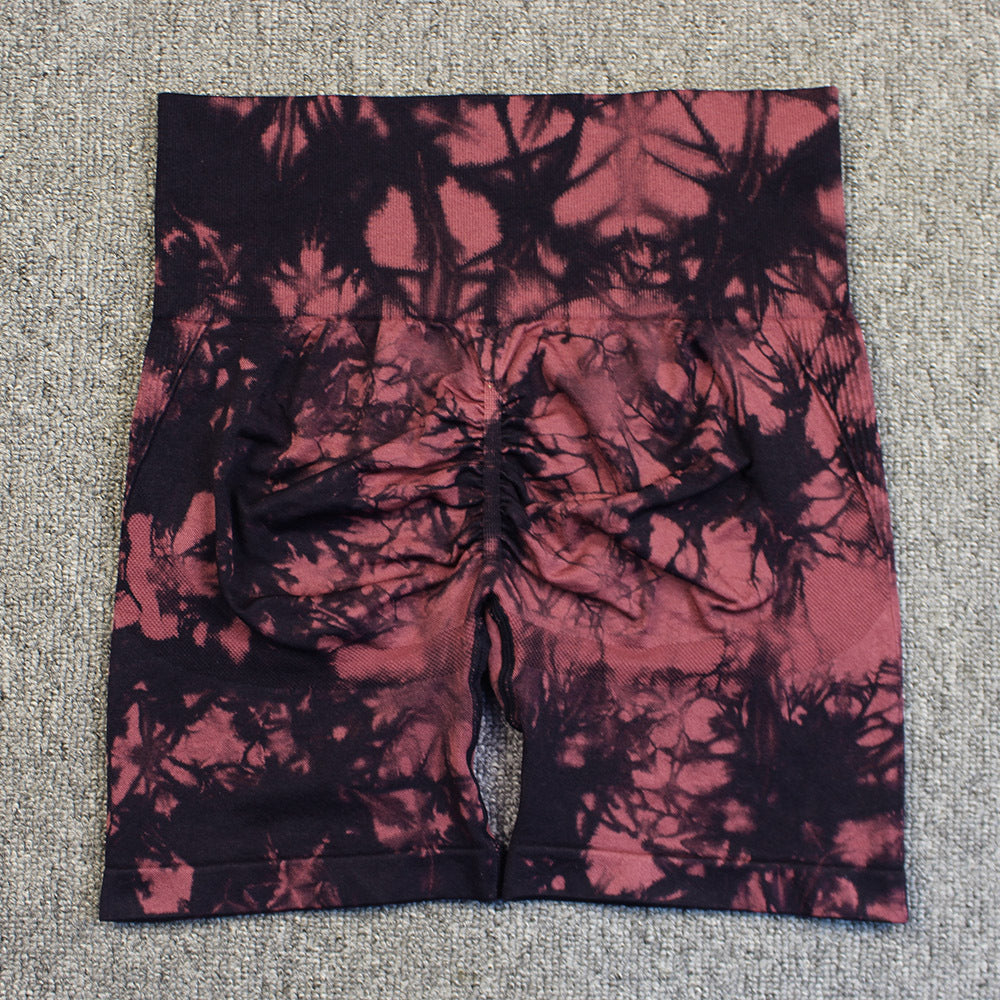 Tie-dye Printed Yoga Pants Summer