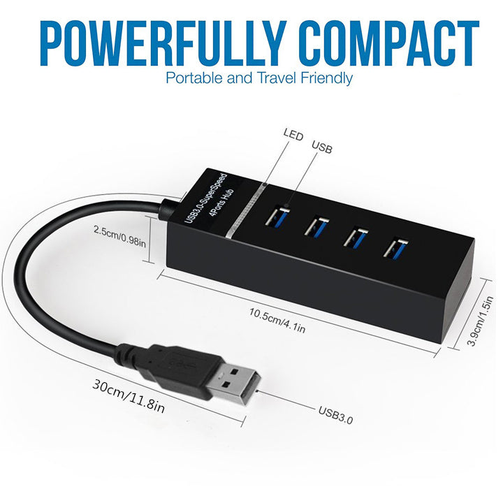 HUB Splitter High Speed Multi Splitter USB Adapter Expander Cable