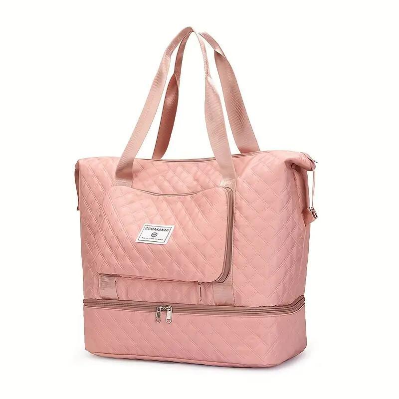 NEW Women Ladies Gym Bag Waterproof Large Weekend Travel Holdall Duffle Bags Luggage