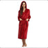 Local Stock Plush Oversize Winter Soft Warm Long Flannel Bathrobe With Hooded Women Thick Night Fleece Bath Robes Dressing - JonaStore