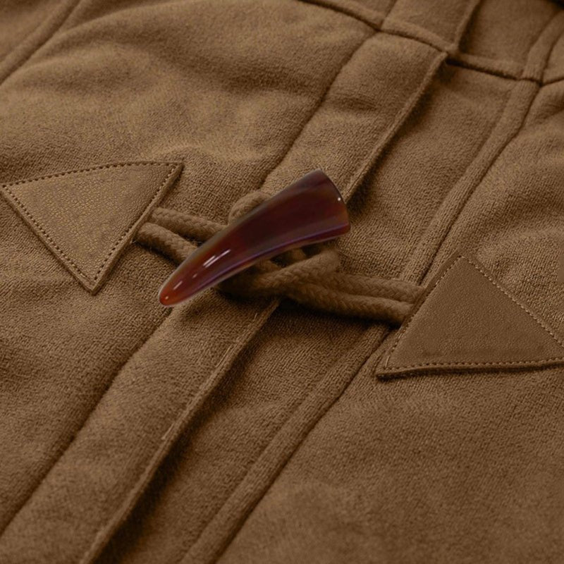 Winter Jackets For Women Sherpa Lined Jacket Women Duffle Toggle Coat Hooded Fleece Jacket - JonaStore