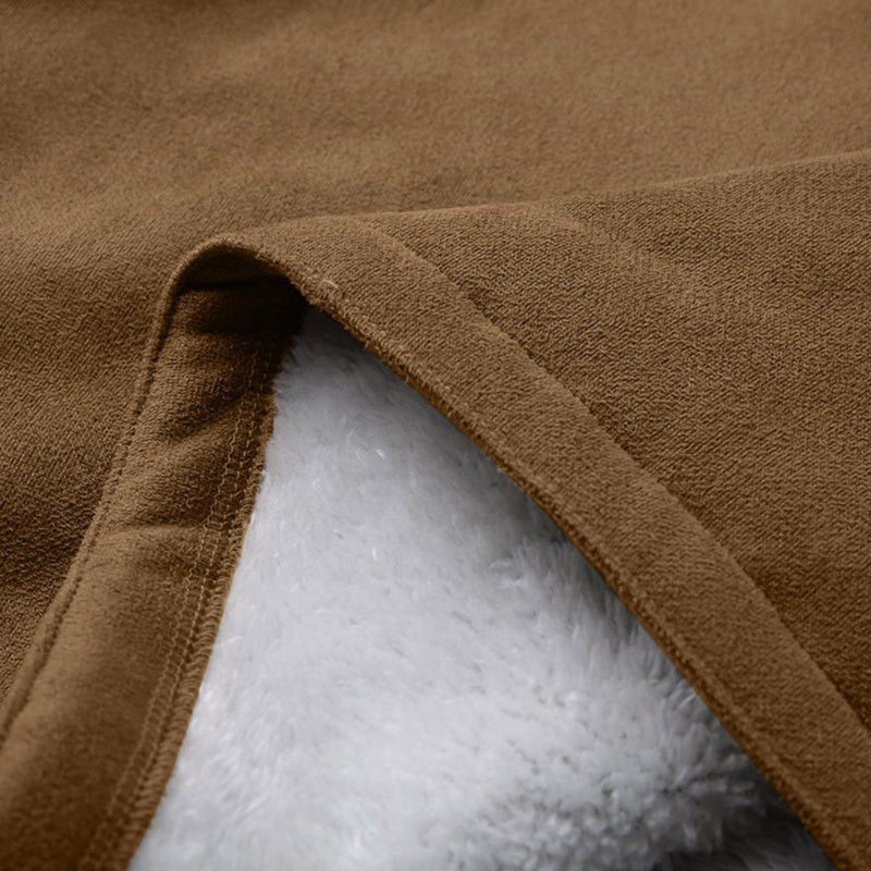Winter Jackets For Women Sherpa Lined Jacket Women Duffle Toggle Coat Hooded Fleece Jacket - JonaStore