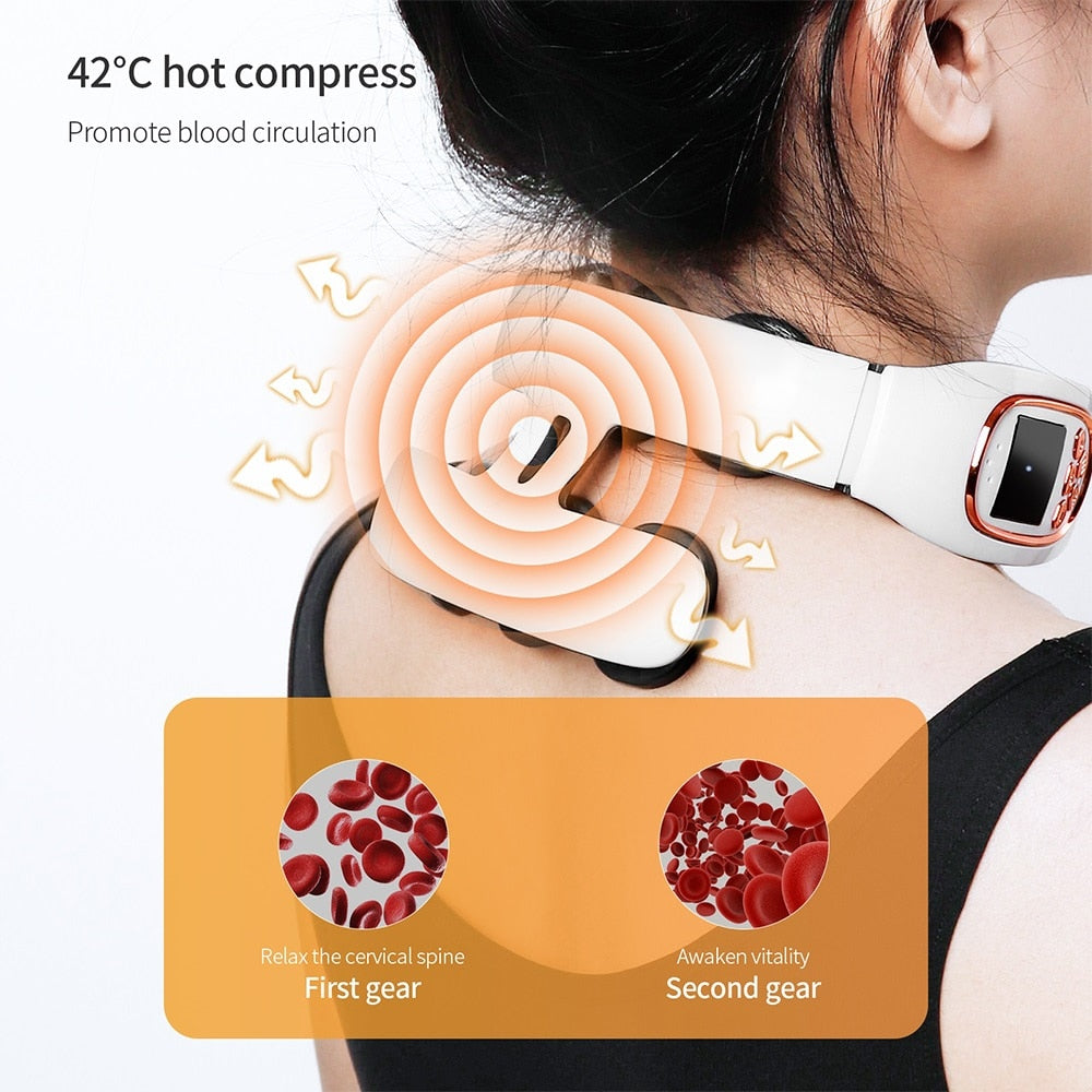 Máquina inteligente de masaje de cuello
