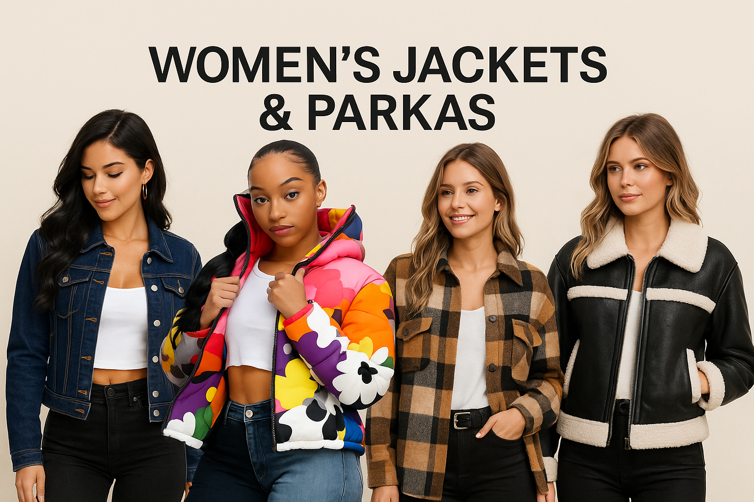 WOMEN'S JACKETS & PARKAS