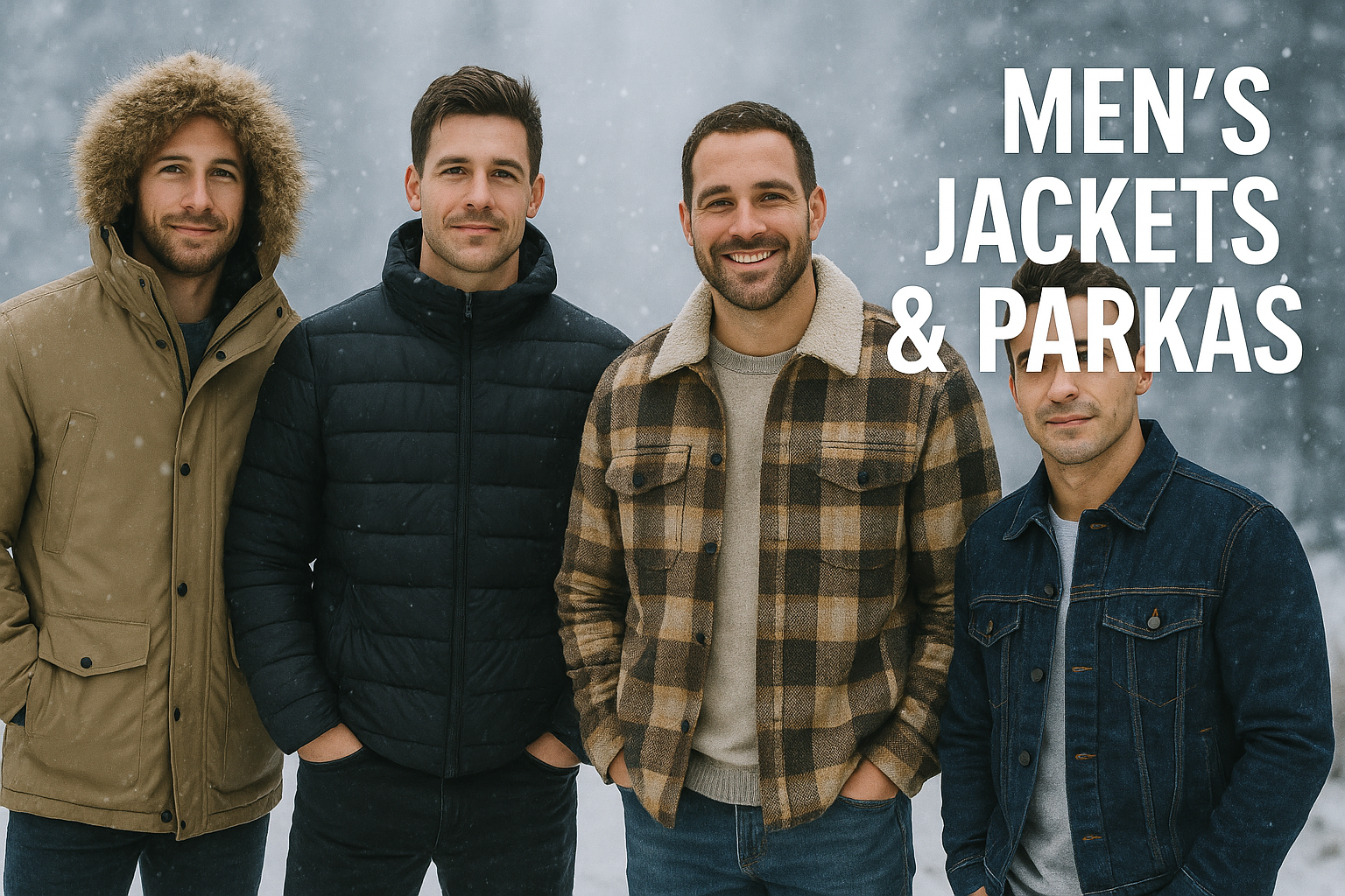 MEN'S JACKETS & PARKAS