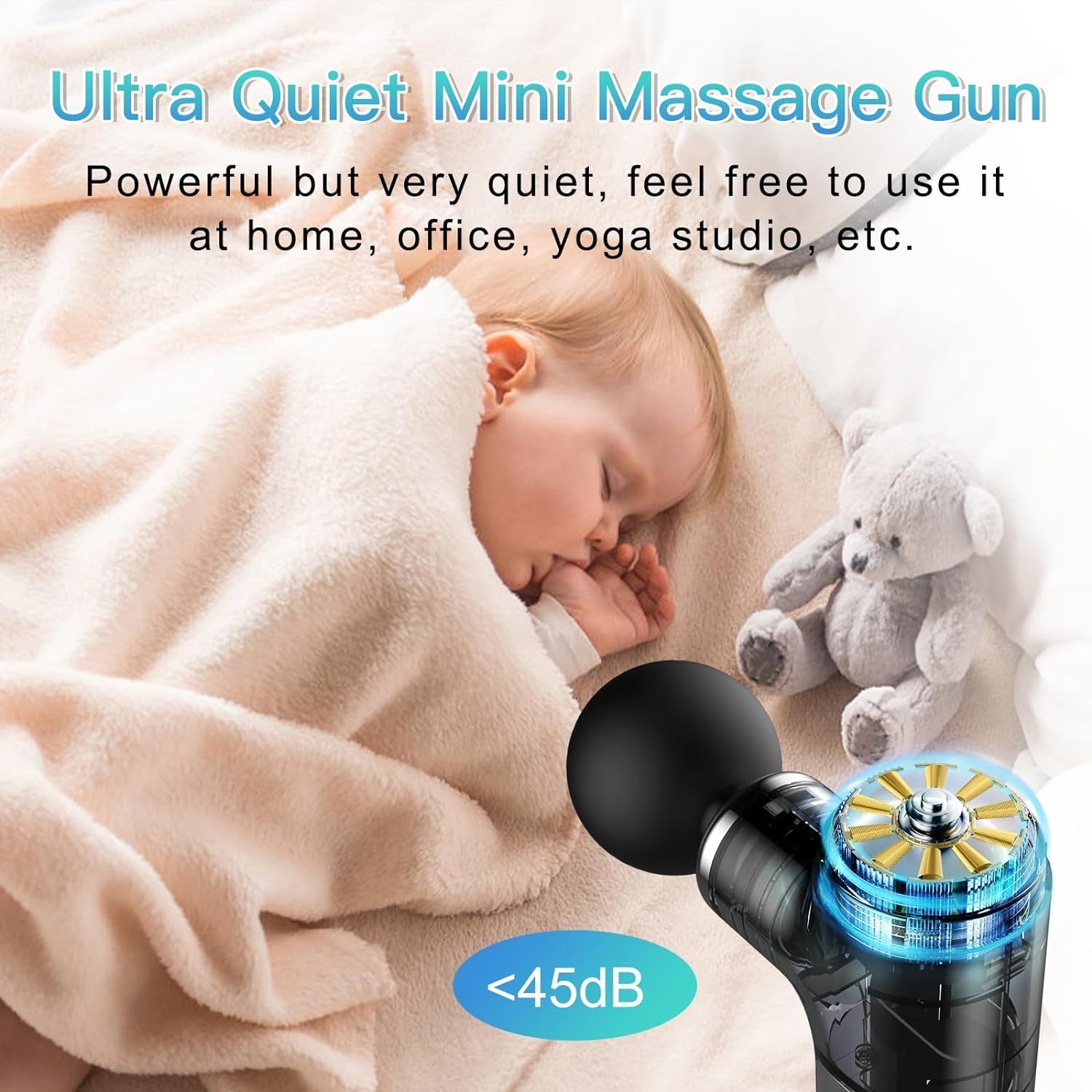 NEW Mini Massage Gun, Portable Massage Gun For Deep Tissue Muscles