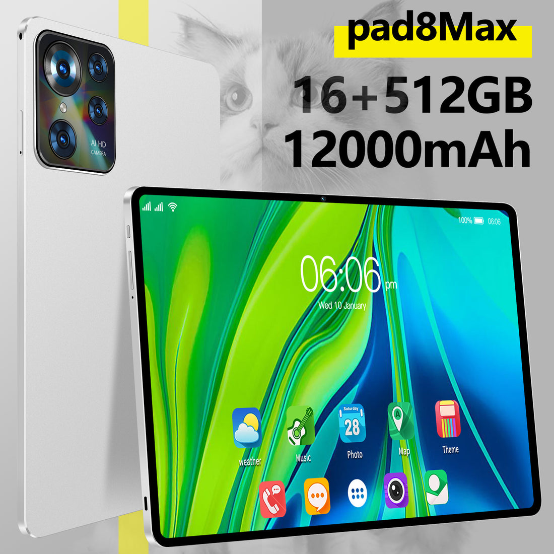 NEW 10-inch Tablet PC Smart Call Google Edition