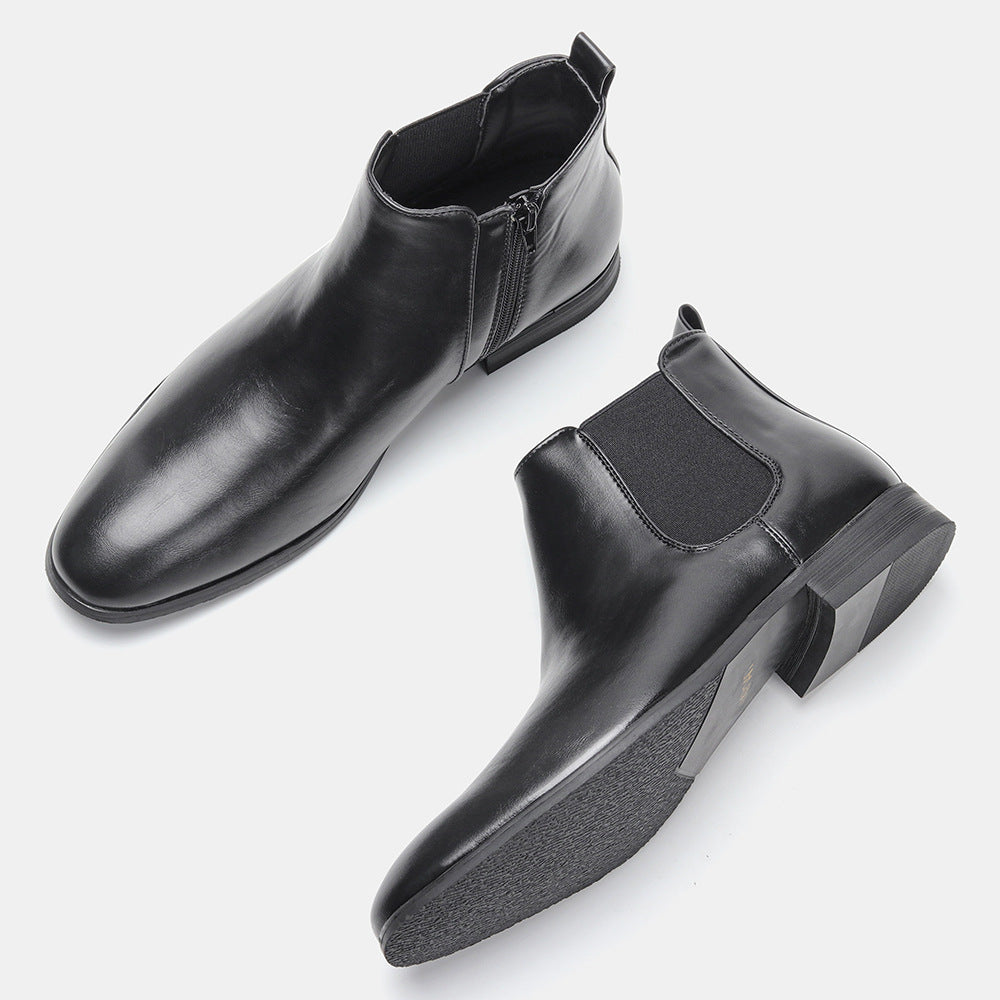 Plus Size Chelsea Boots Men&