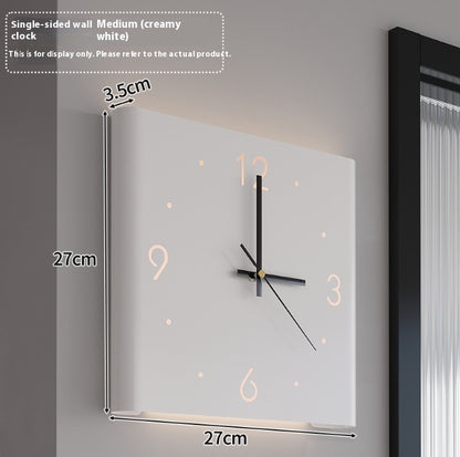 Living Room Stickers Wall Clocks Creative Angle Clock