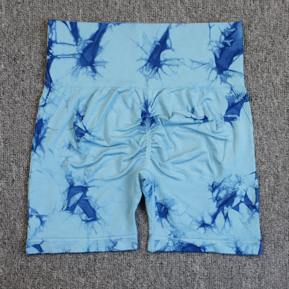 Tie-dye Printed Yoga Pants Summer