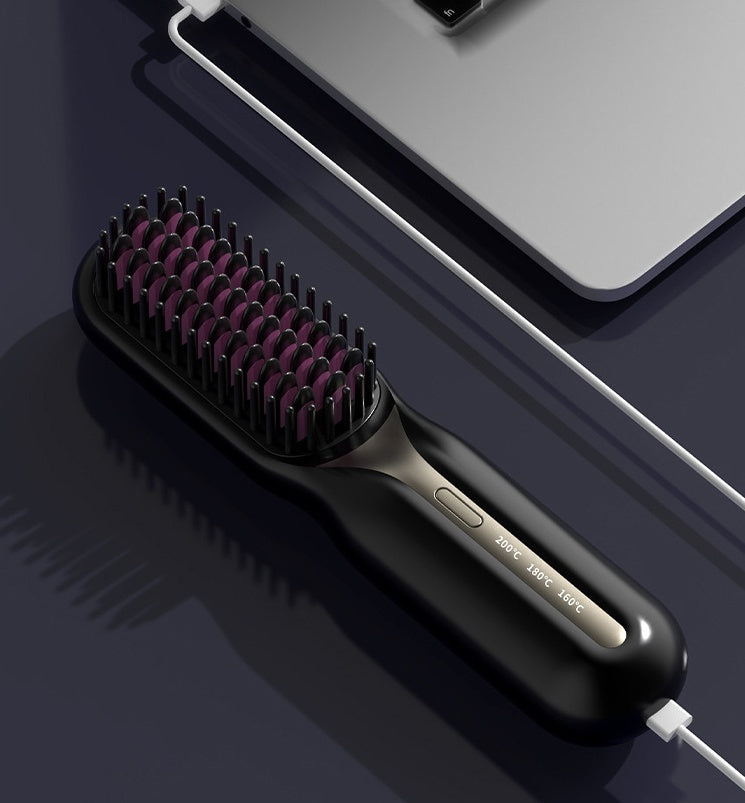 NEW Home Straight Comb Wireless Charging Hair Straighteners