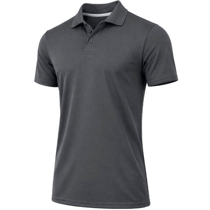 Men's Dry Fit Moisture-Wicking Polo Shirt (S-5XL)