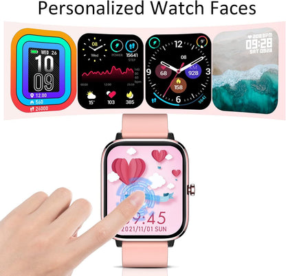 New Smartwatches Now On Sale, Featuring Message Alerts, Call Answering, Health Monitoring, Activity Tracking, Notification Reminders, And Fitness Functions.