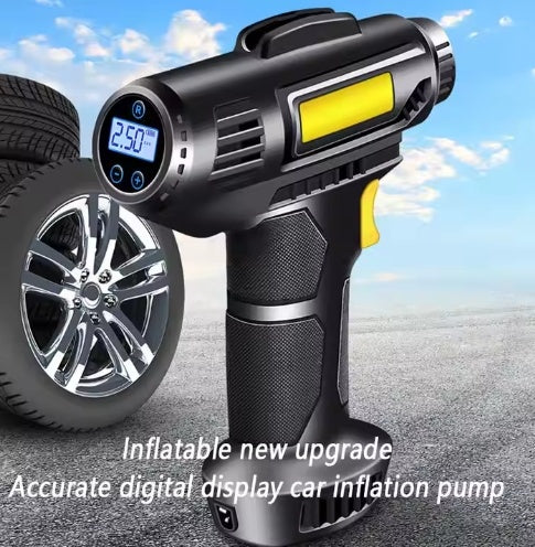 NEW Car Tire Inflator Wireless Intelligent Digital Display Portable Handheld Car Inflator Bicycle